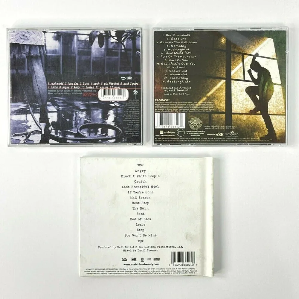 Matchbox 20 Twenty Rob Thomas 5 CD Live DVD Lot Yourself Mad Season Cradlesong - Picture 6 of 10